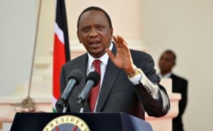 Kenyan President Uhuru Kenyatta